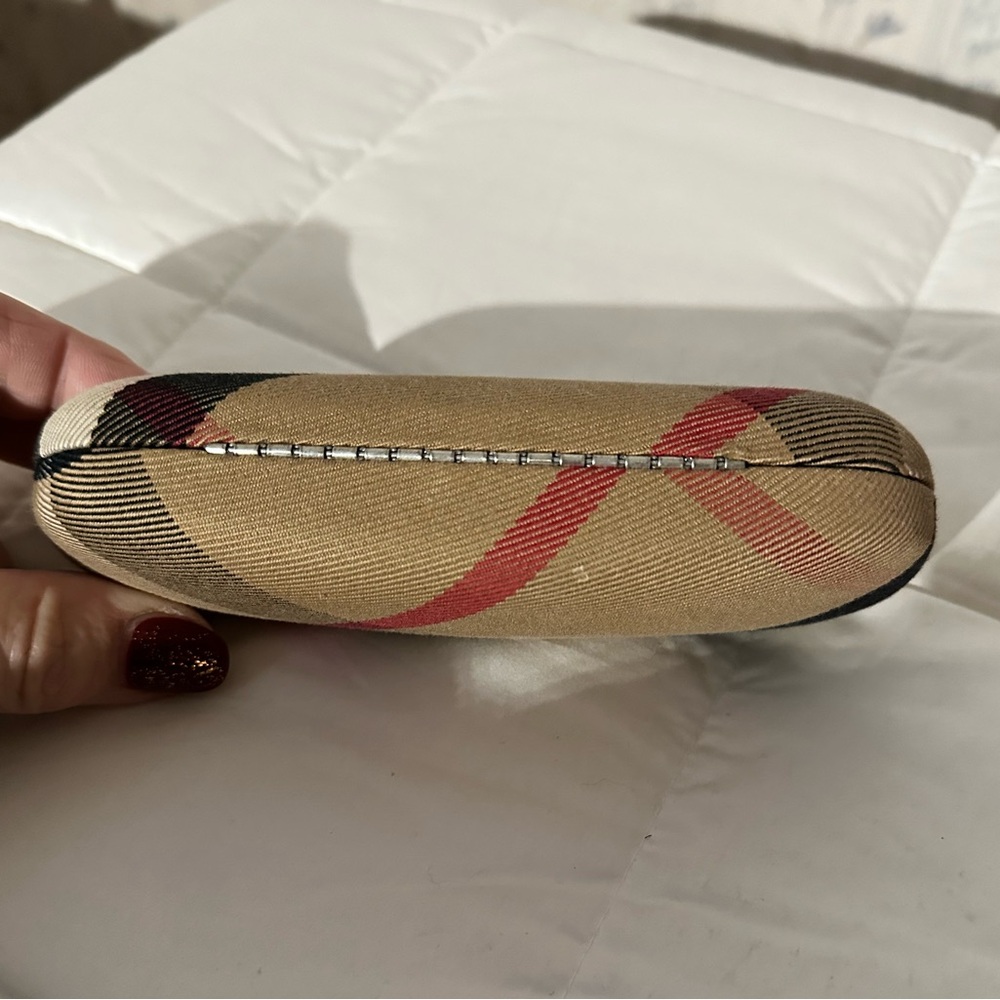 Burberry Plaid Eyeglass Case - Beige - Picture 4 of 8